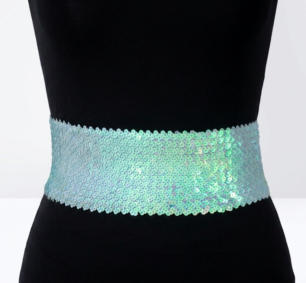 Sequinned belt