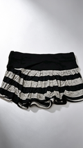 Stripe mini skirt
