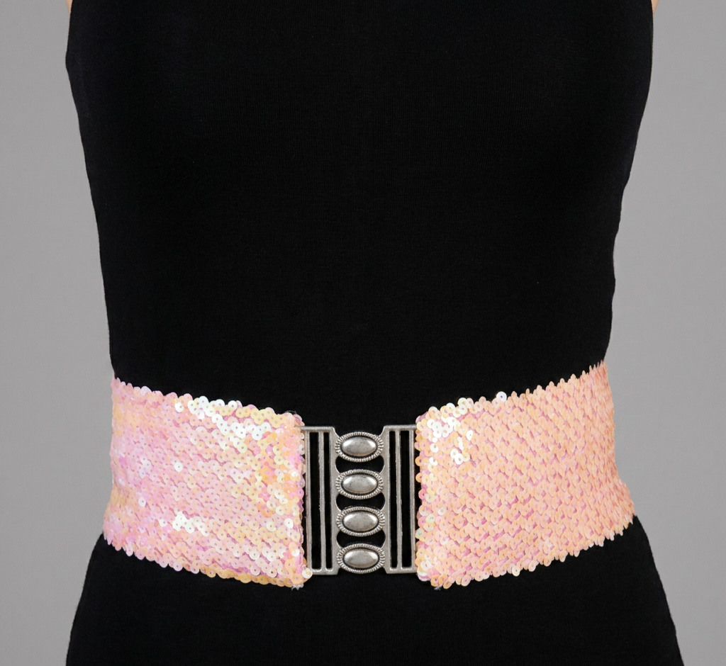Sequinned belt