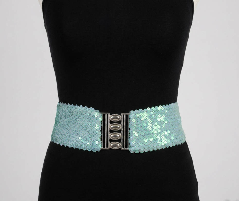 Sequinned belt