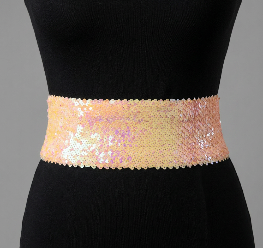 Sequinned belt