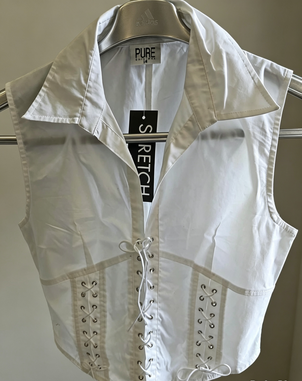 Corset-style top